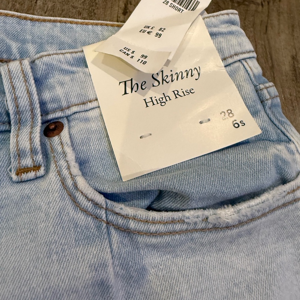 Abercrombie & Fitch Light Blue Skinny Jeans